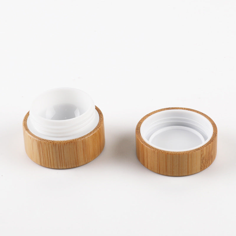 Eco-Friendly Bamboo Cream Jar