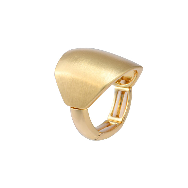 Gold Metallic Rings
