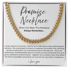 Cuban Link Chain Necklace - For Boyfriend