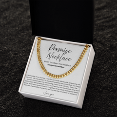 Cuban Link Chain Necklace - For Boyfriend