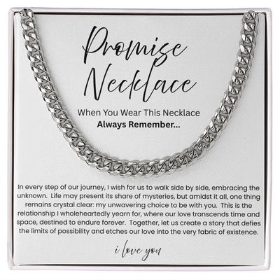 Cuban Link Chain Necklace - For Boyfriend