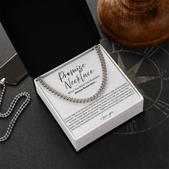 Cuban Link Chain Necklace - For Boyfriend