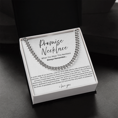 Cuban Link Chain Necklace - For Boyfriend