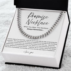 Cuban Link Chain Necklace - For Boyfriend