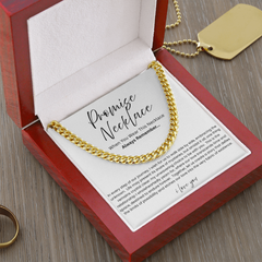 Cuban Link Chain Necklace - For Boyfriend