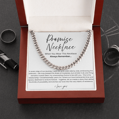 Cuban Link Chain Necklace - For Boyfriend