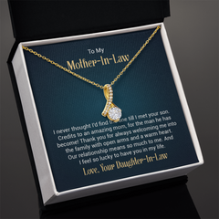 Alluring Beauty Necklace - For Mother-in-Law