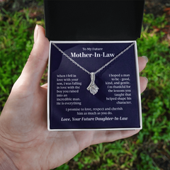 Alluring Beauty Necklace - For Future Mother-in-Law
