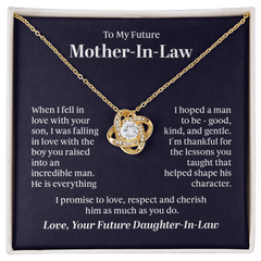 Love Knot Necklace - For Future Mother-in-Law
