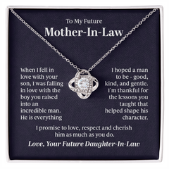 Love Knot Necklace - For Future Mother-in-Law
