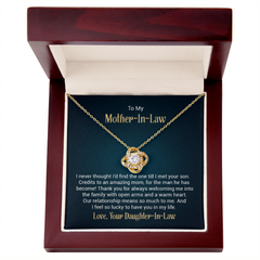 Love Knot Necklace - For Mother-in-Law