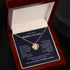 Love Knot Necklace - For Future Mother-in-Law