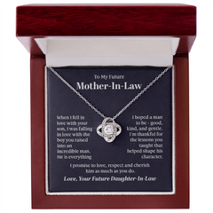 Love Knot Necklace - For Future Mother-in-Law