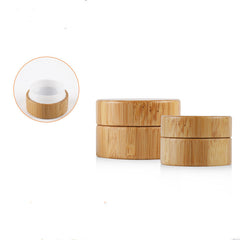 Eco-Friendly Bamboo Cream Jar